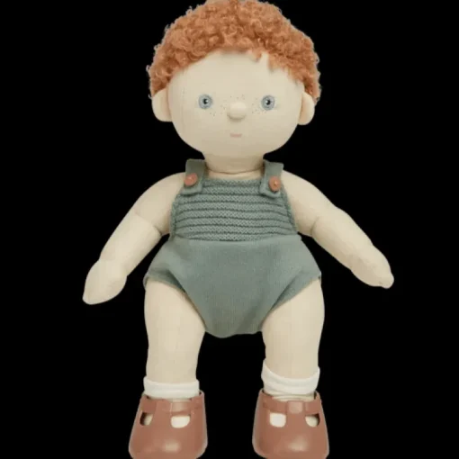 Zachte pop Dinkum Dolls Pea - 35 cm