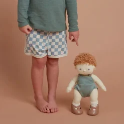 Zachte pop Dinkum Dolls Pea - 35 cm