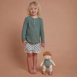 Zachte pop Dinkum Dolls Pea - 35 cm