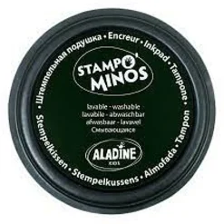 Zwart stempelkussen Aladine -Stampo Colors Zwart