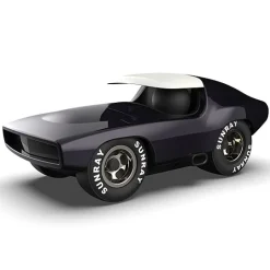 Zwarte racewagen - Leadbelly Skeeter