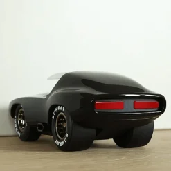 Zwarte racewagen - Leadbelly Skeeter